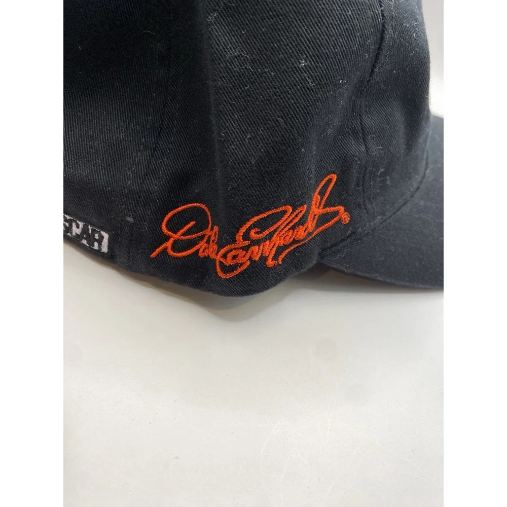 Vintage Dale‎ Earnhardt #3 NASCAR Hat Cap Chase Authentics Black Strapback